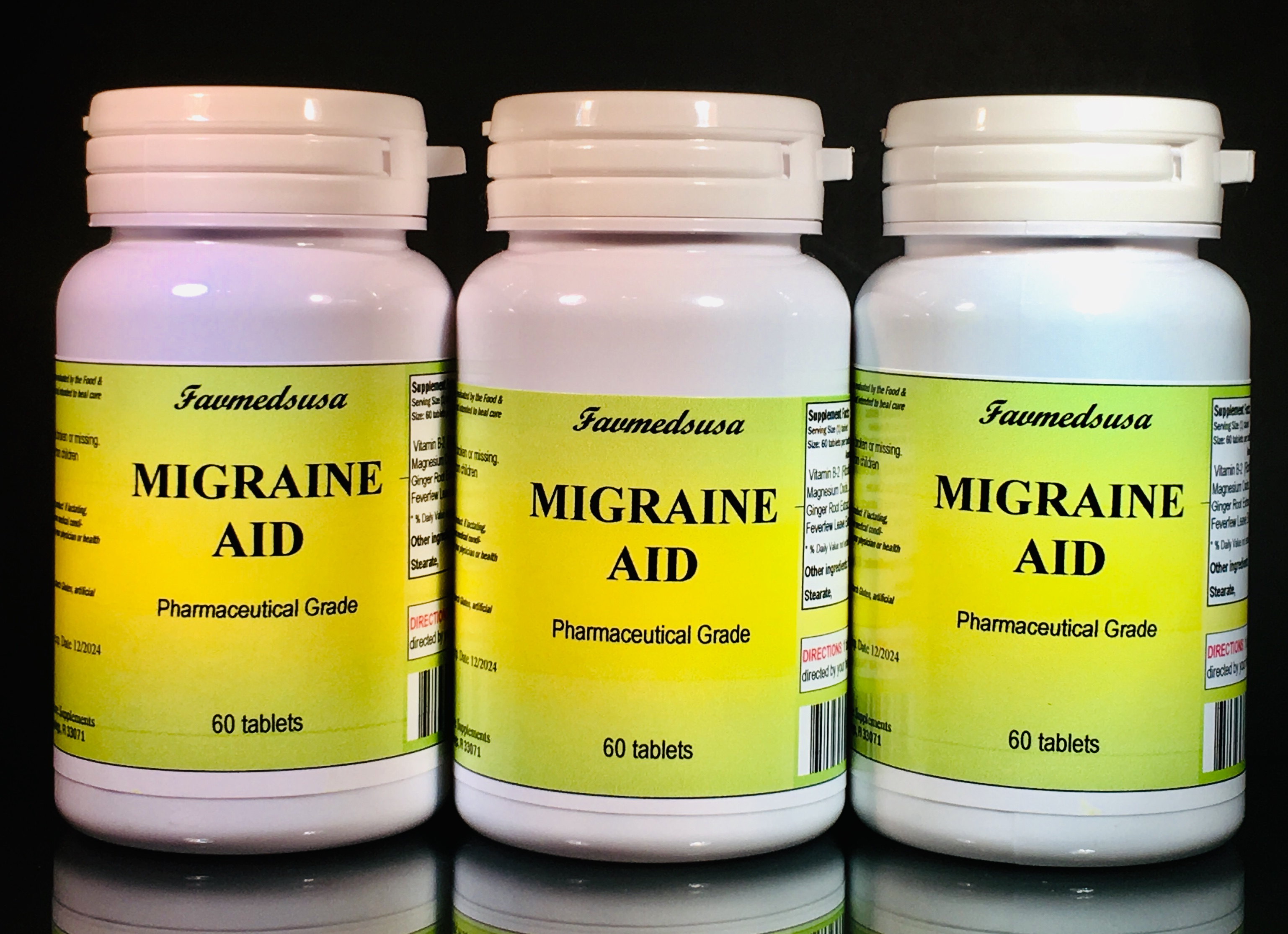 Migraine Aid - 180 (3x60) tablets